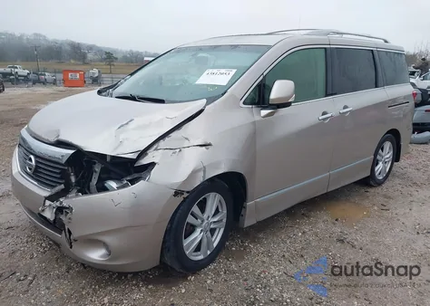 2012 Nissan Quest Sl z USA, uszkodzony, nr VIN JN8AE2KP1C9033959